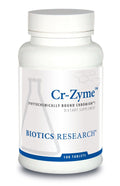 Biotics Research CrZyme Whole Food Chromium Source - Supports Healthy Lipid & Triglyceride Levels, Energy Utilization, Essential Trace Mineral, Bioavailable Form, Professional Grade, 100 Tablets