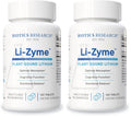 Biotics Research Li Zyme 50 mcg Lithium – Whole-Food, Phytochemically Bound, Highly Bioavailable – Brain Function, Memory & Mood Support (Pack of 2, 100 Tablets)