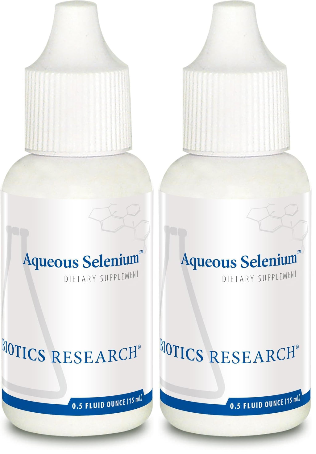 Biotics Research Aqueous Selenium Liquid Formula – 95 mcg – 0.5 fl oz Pack of 2