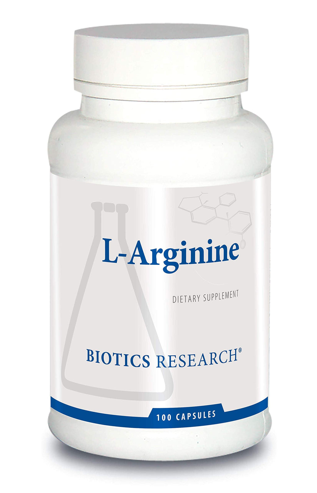 Biotics Research L Arginine – Building Block for Muscles, Exercise Performance, Cardiovascular Health | 100 Capsules