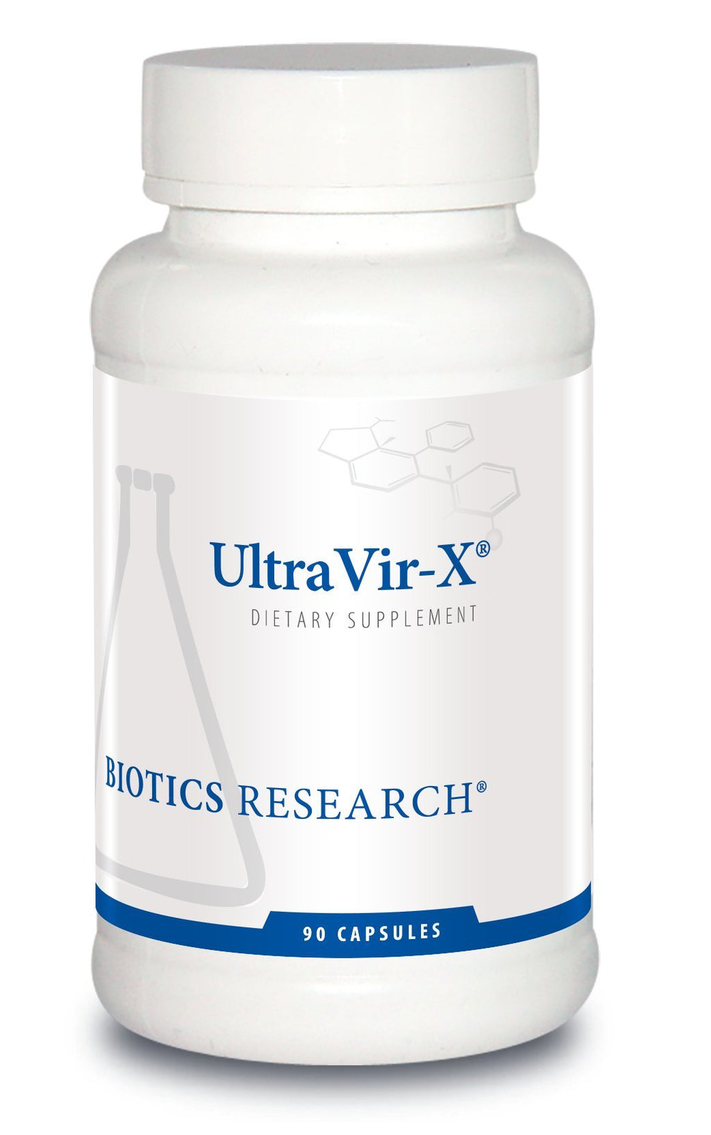 BIOTICS RESEARCH UltraVir-X – Immune Support Supplement with Vitamin C, Zinc, Maitake, Astragalus | 90 Capsules