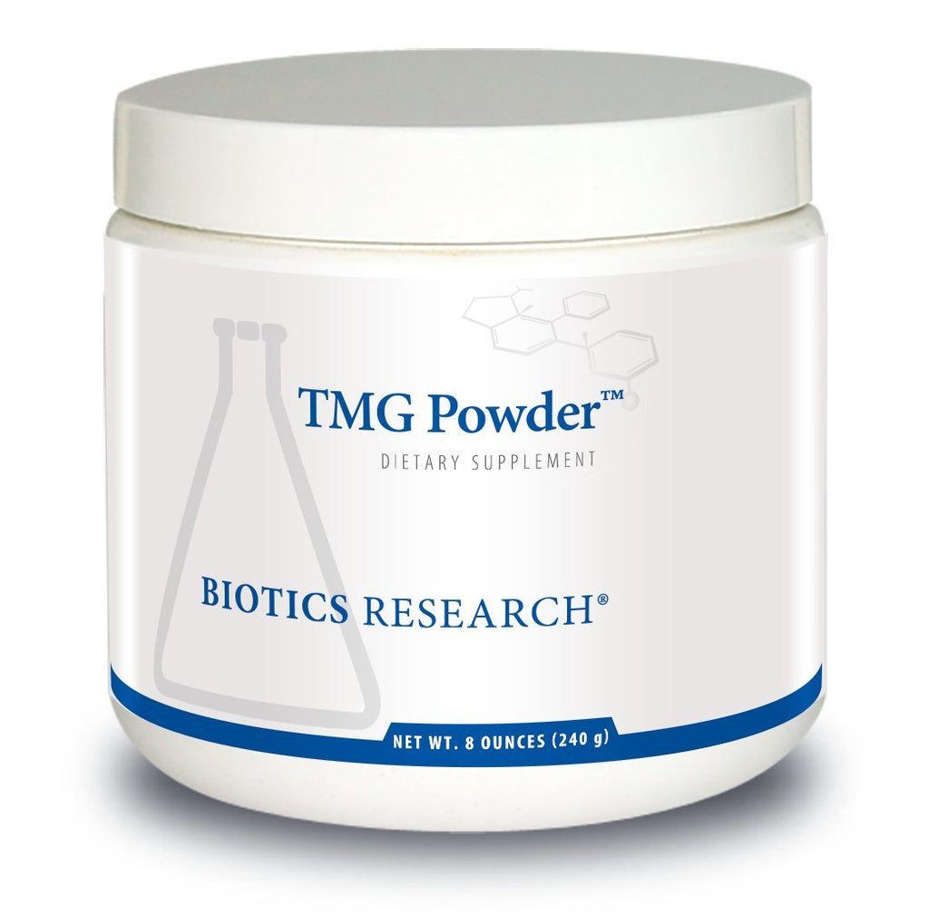 Biotics Research TMG Powder – Trimethylglycine (Betaine), 8 oz (240 g) | Methyl Donor & Vascular Support