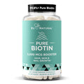 Biotin 5000 mcg Hair Skin Nails Supplement – High-Potency Vegan Soft Capsules (120)