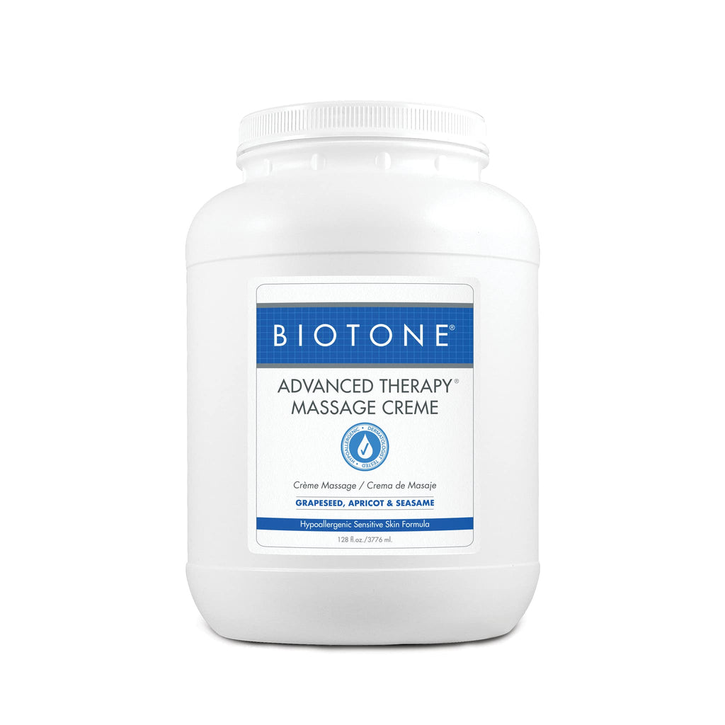 BIOTONE Advanced Therapy Massage Creme – Hypoallergenic & Fragrance-Free