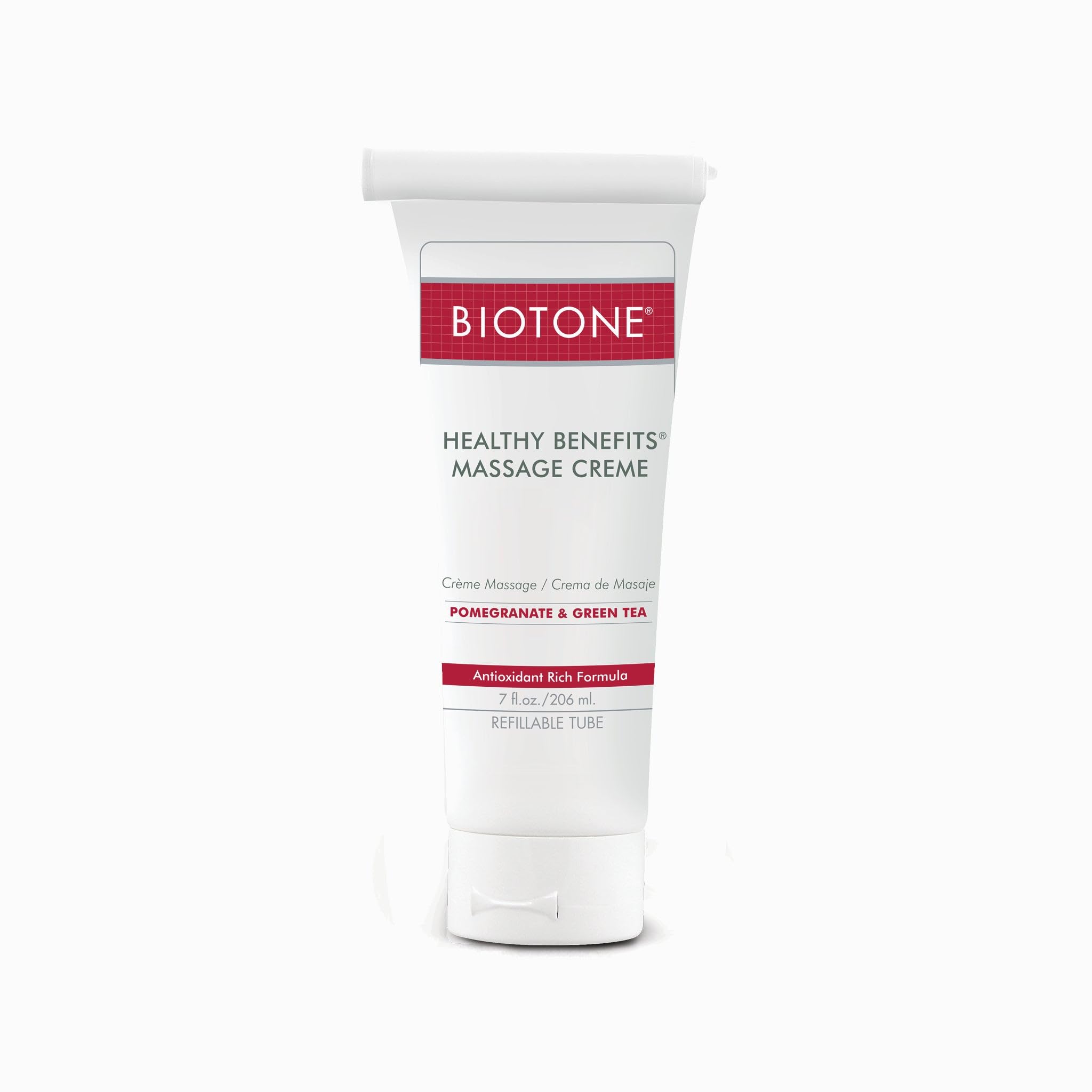 Biotone Healthy Benefits Therapy Massage Creme 7 oz – Premium Massage Cream