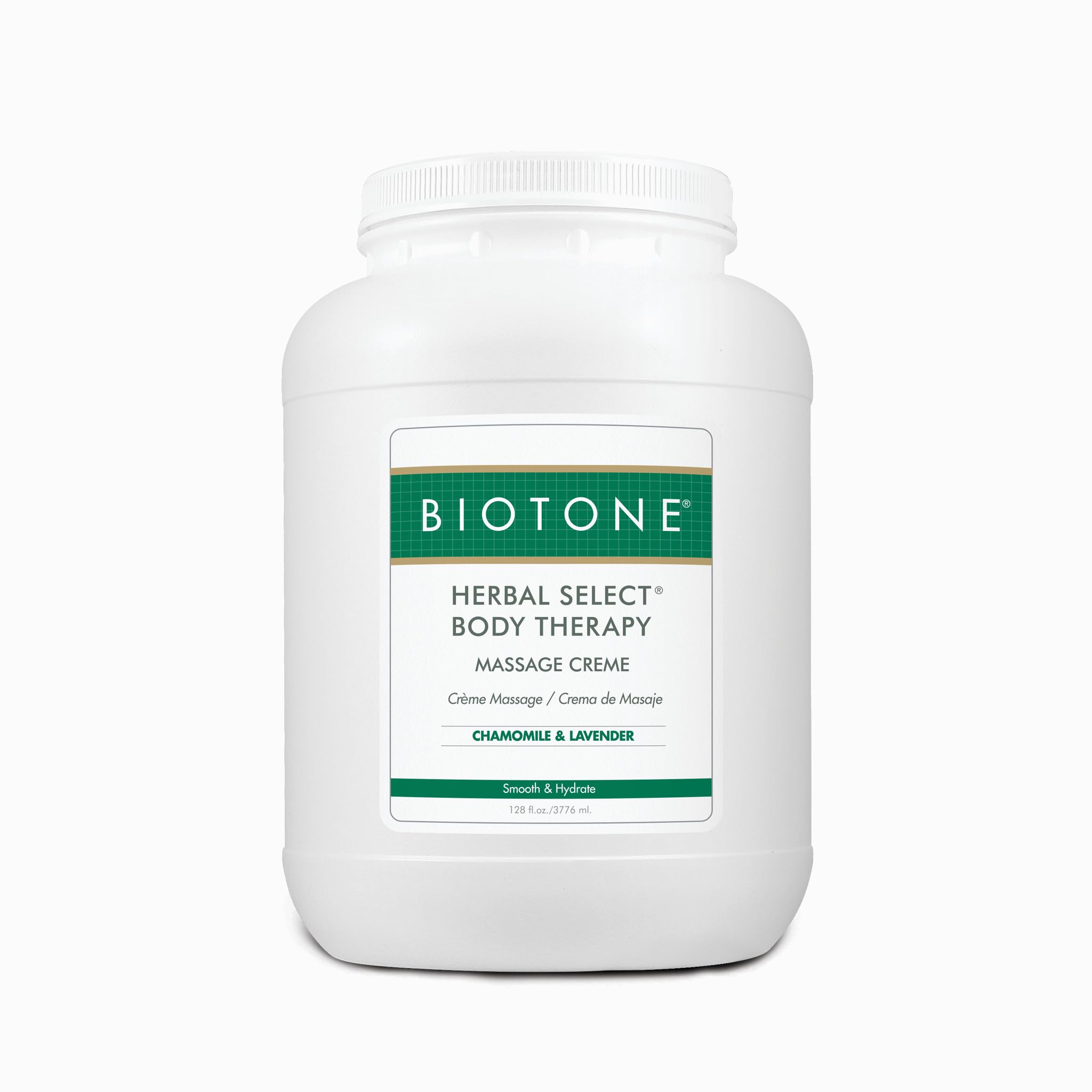 Biotone Herbal Select Massage Creme, 128 Ounce