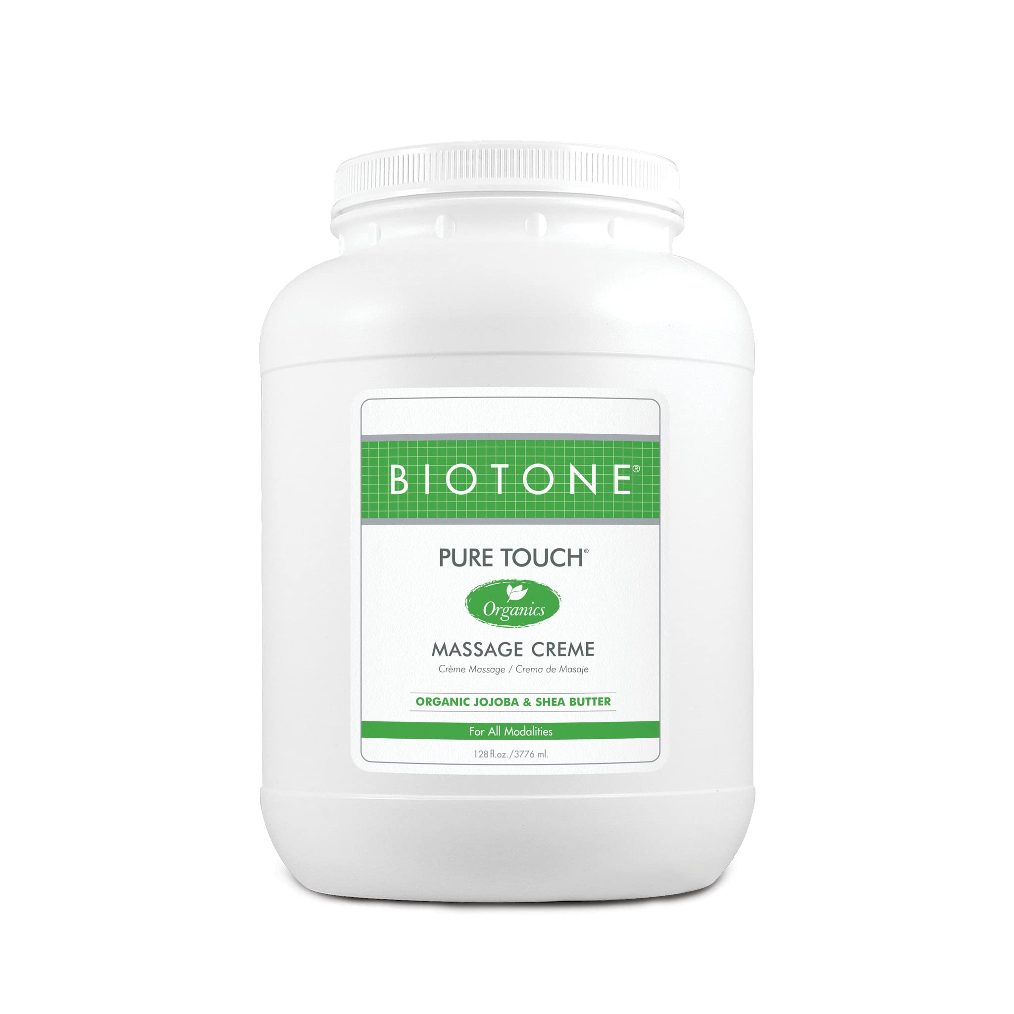 BIOTONE Pure Touch Organics Massage Creme - True Organic Massage