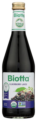 Biotta Naturals Elderberry Juice, 16.9 oz – Immune Support