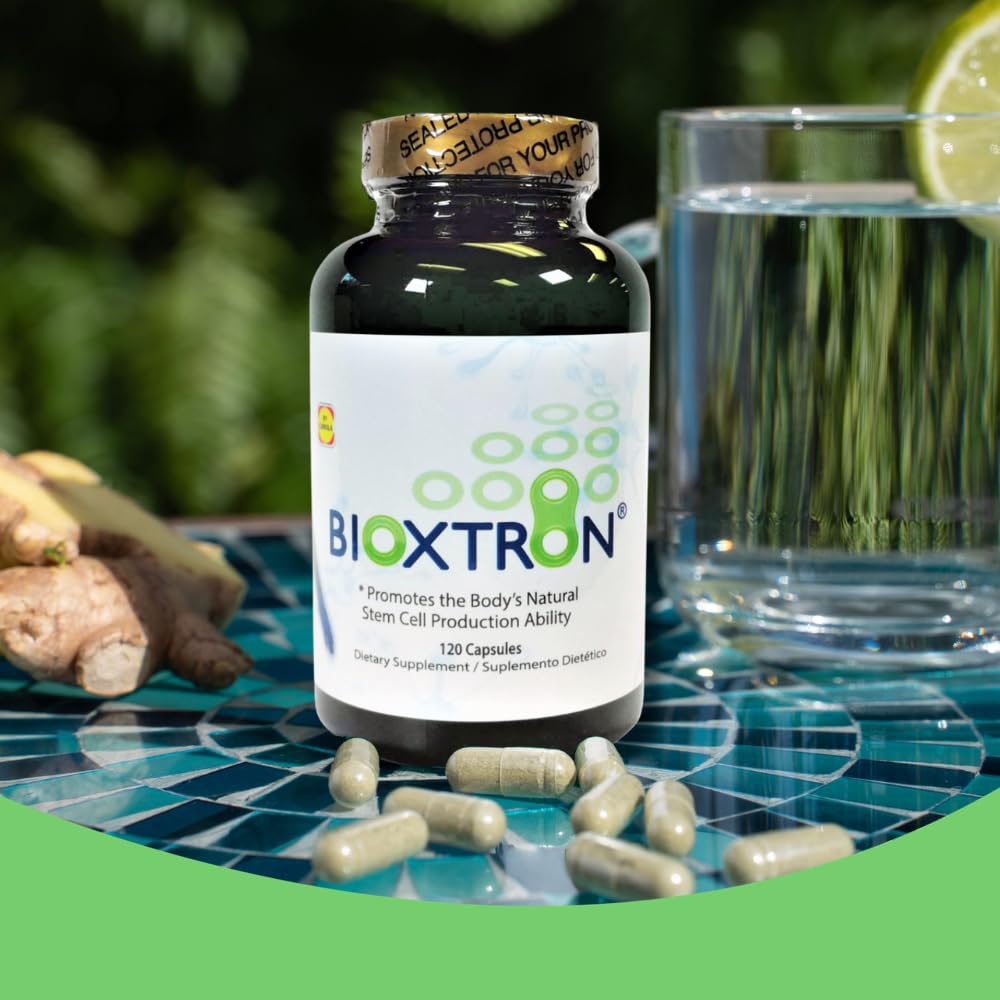 Bioxtron Natural AFA Stem Cell Supplement - Joint Support, Immune Health & Energy | 120 Caps