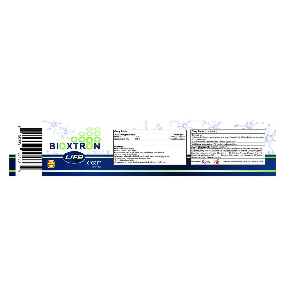 Bioxtron Life AFA Stem Cell Supplement – Joint Support, Immune System & Energy (90 Caps + Cream 2 oz)