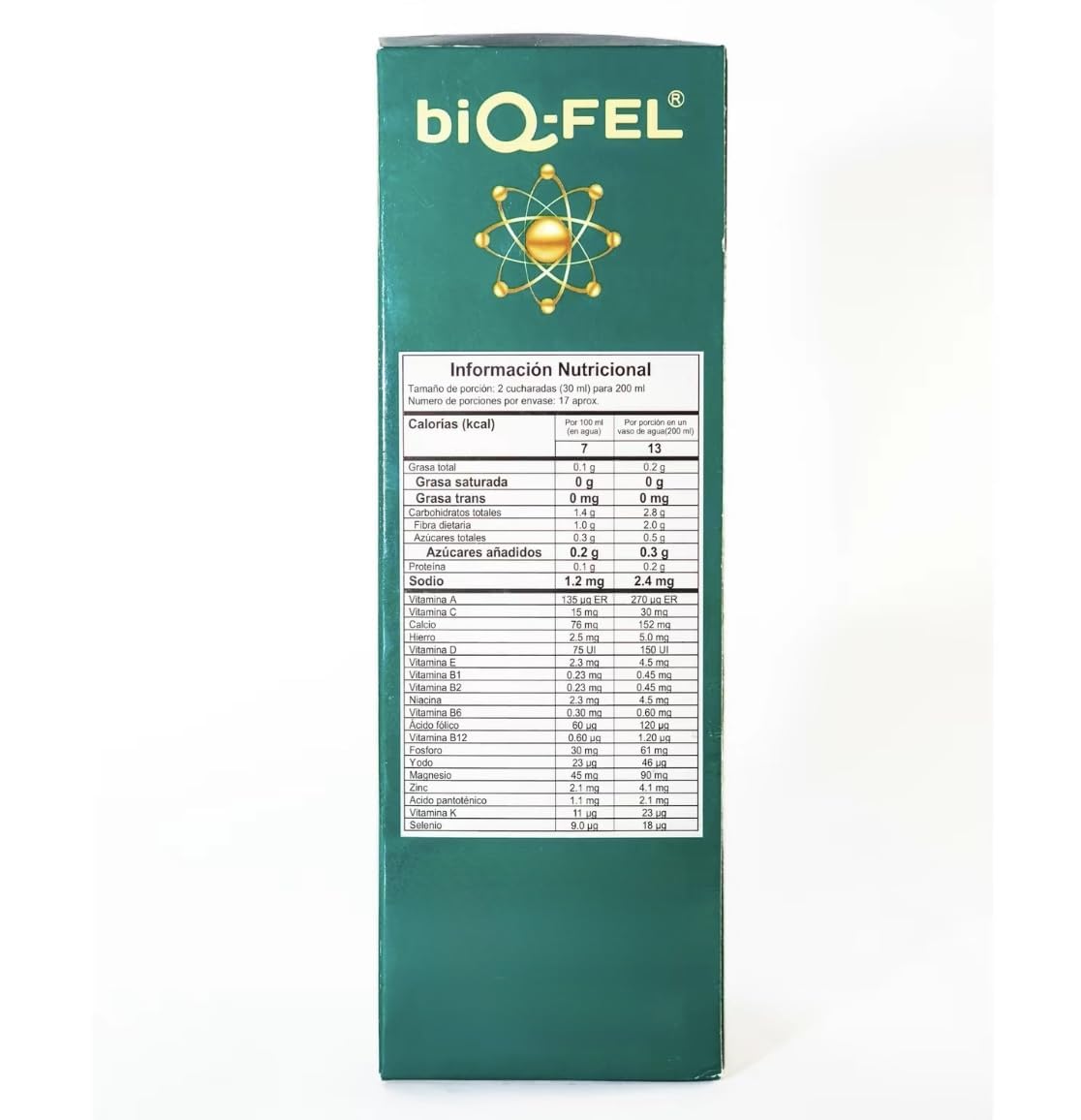 BiQFEL Daily Multivitamic for Men and Women – Liquid 500ml (Energy & Focus)