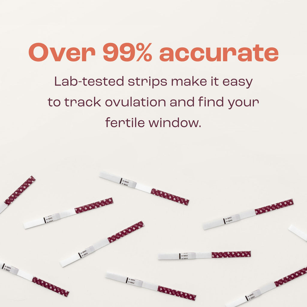 Bird&Be Ovulation Test Strips - Predictor Kit with 10 LH Strips | Over 99% Accurate