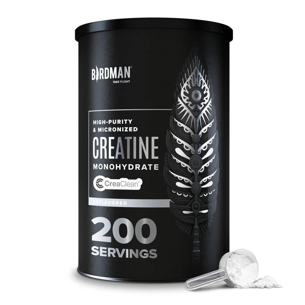 BIRDMAN Micronized Creatine Monohydrate Powder – 200 Servings (5 g Each) | Vegan, Gluten Free, Sugar Free
