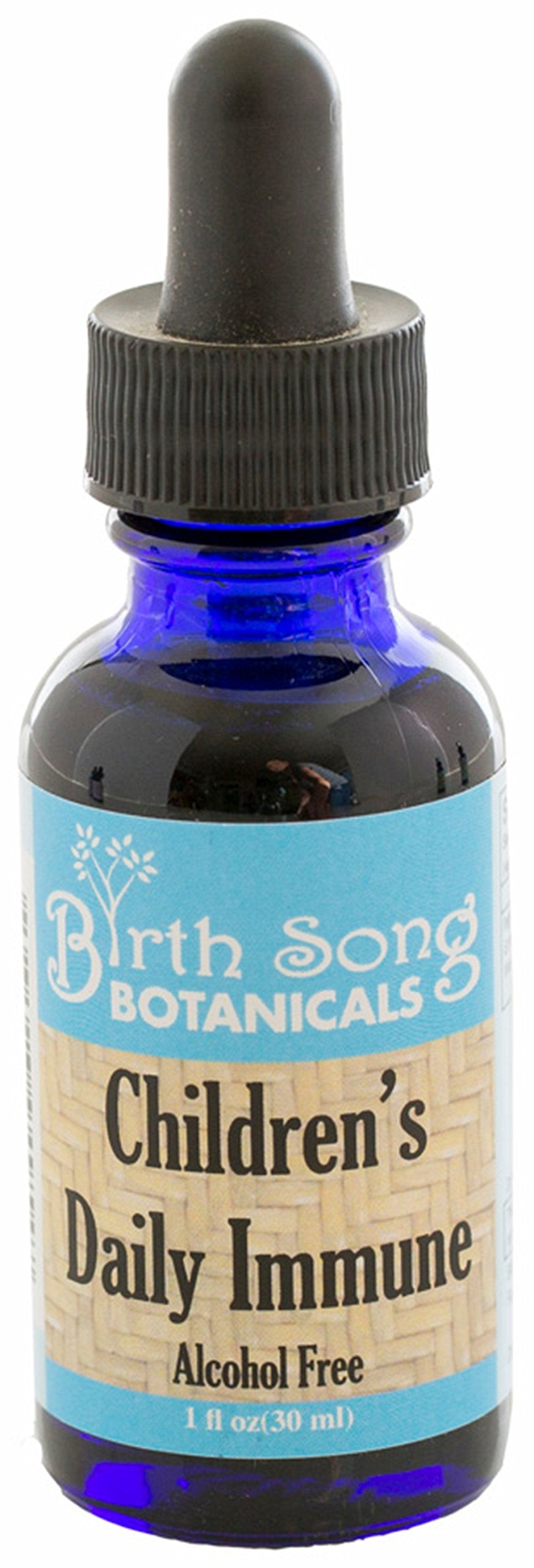 Birth Song Botanicals Children's Immune Tincture - Organic 1oz