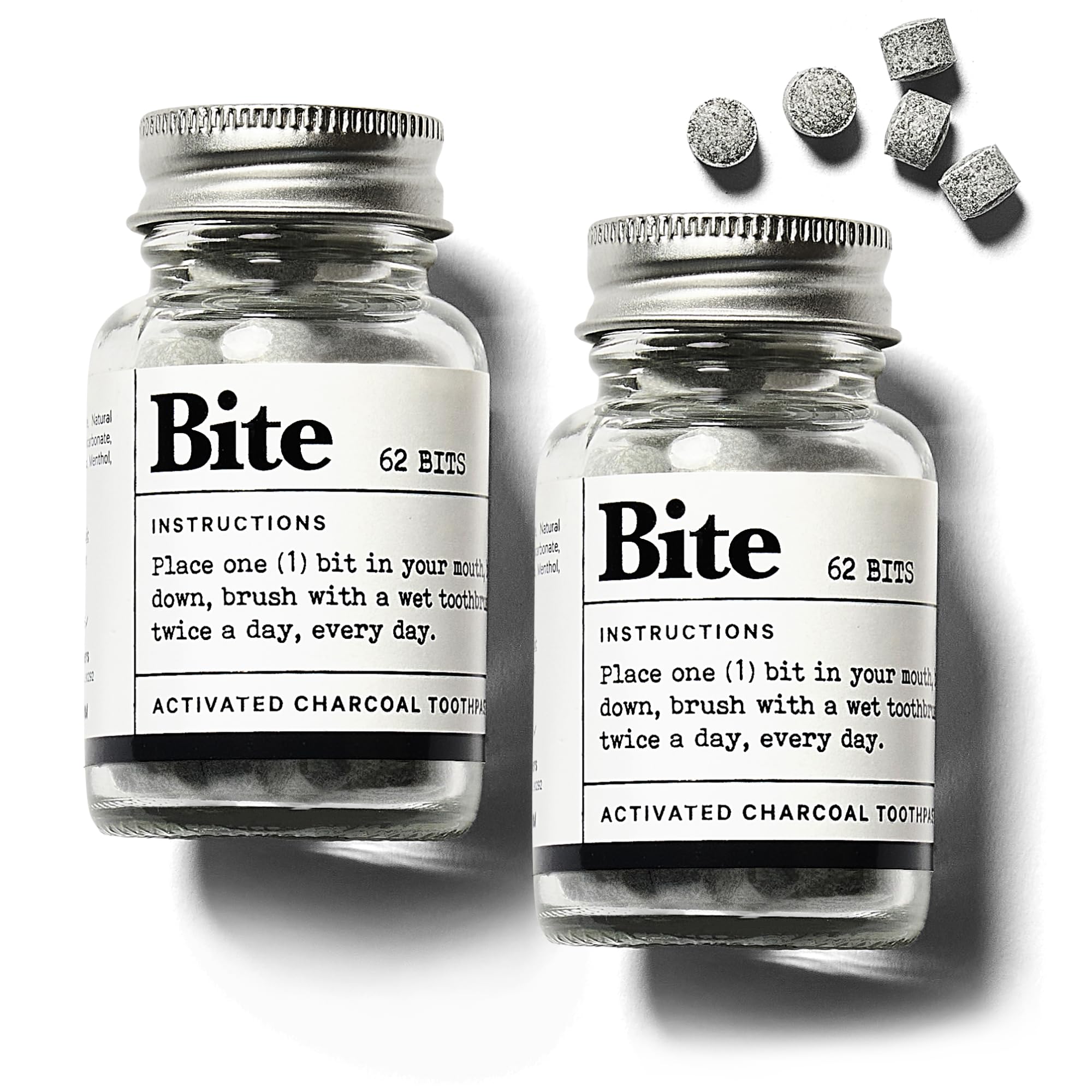 Bite Whitening Toothpaste Tablets – Nano Hydroxyapatite & Xylitol