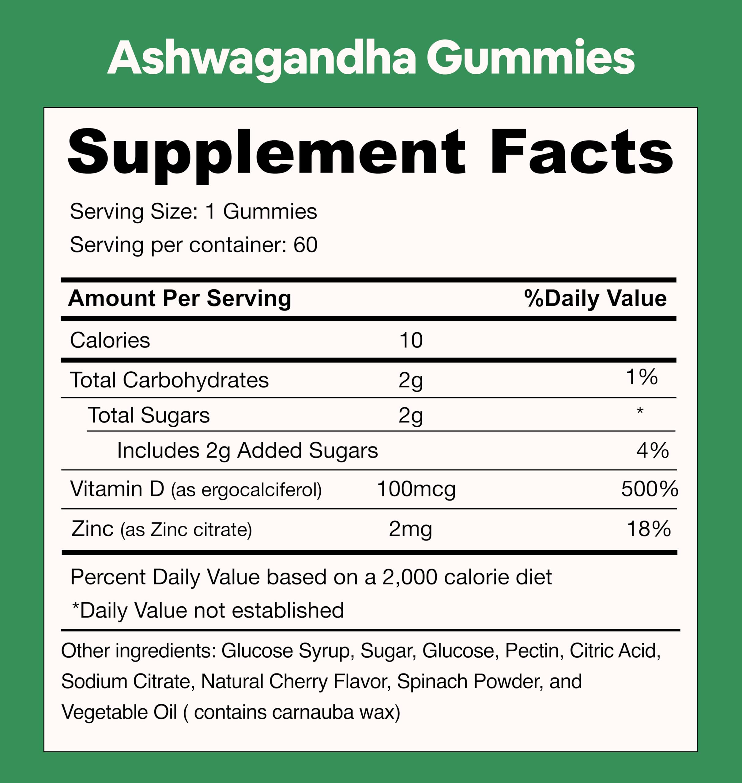 Black Girl Vitamins Ashwagandha + Zinc Gummies – Stress Support, Calm, Sleep & Immunity | Doctor-Formulated Vegan