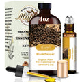 Black Pepper Essential Oil 4.33oz (130ml) – 100% Pure Fragrance Oil for Diffusers, Candles & Soap