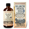Black Seed Oil 8 oz – Cold Pressed Ethiopian Nigella Sativa (3X Thymoquinone) in Glass