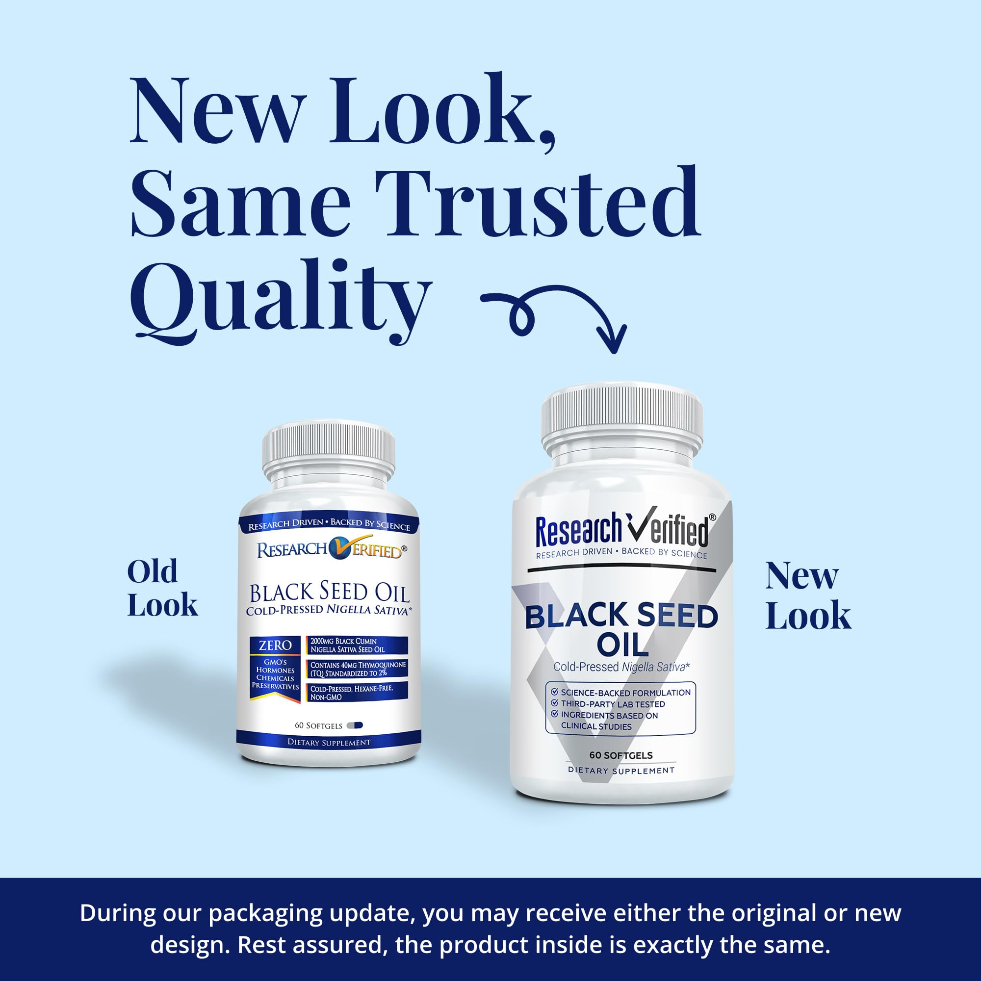Research Verified Black Seed Oil - 90 Softgels | Cold-Pressed 2% Thymoquinone (TQ) for Immunity, Digestion & Respiratory Support