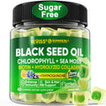 Black Seed Oil Gummies with Chlorophyll and Sea Moss – 500mg