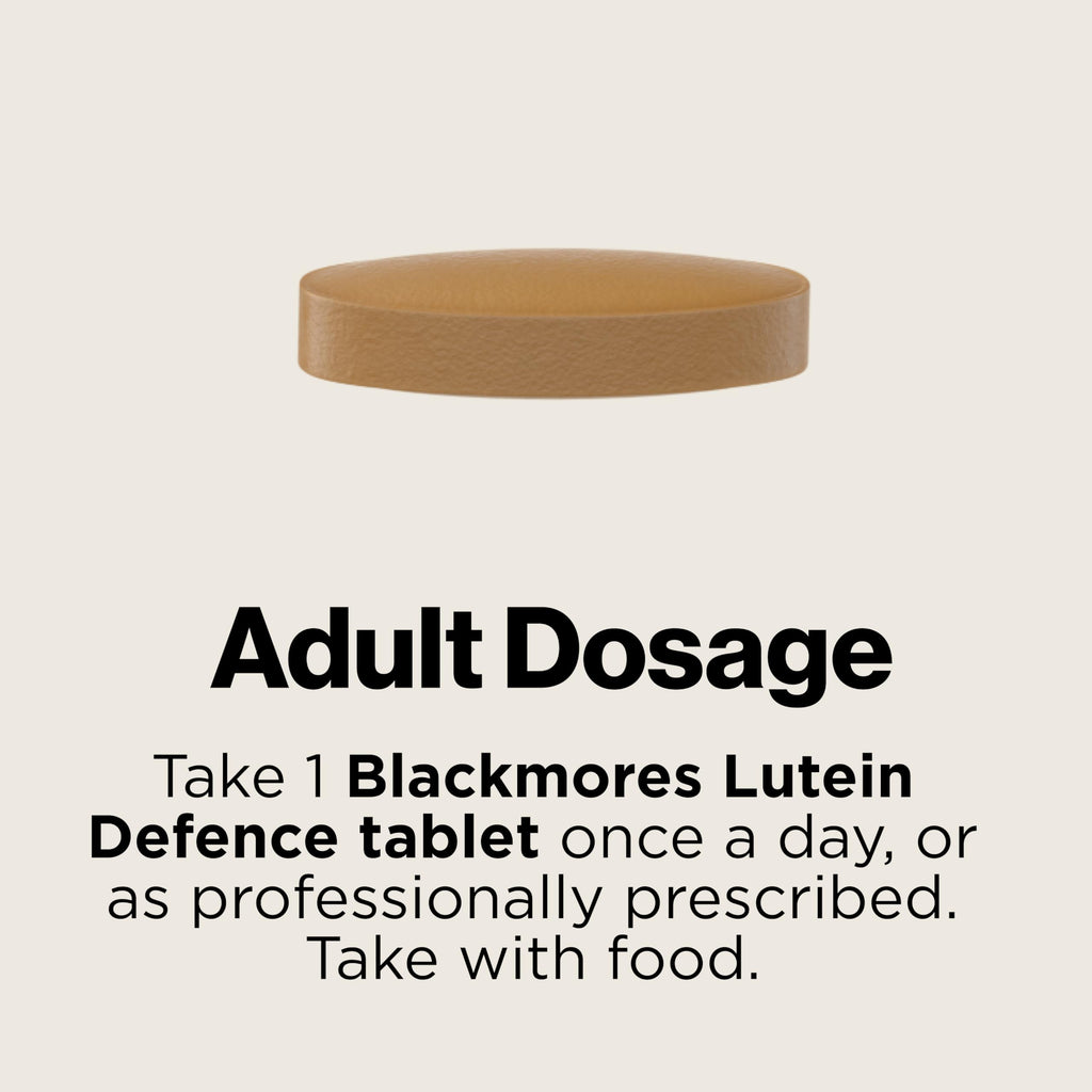 Blackmores Lutein Defence 60 Tablets – Supports Macula Health | Made in Australia