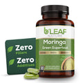 B’LEAF NATURE Organic Moringa Capsules 1000mg – 90 Count | Immune Support, Energy & Balance | Vegan, Non-GMO