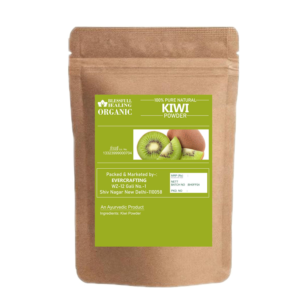 Blessfull Healing Organic Kiwi Powder - 100% Pure Natural, 100 g (3.52 oz)