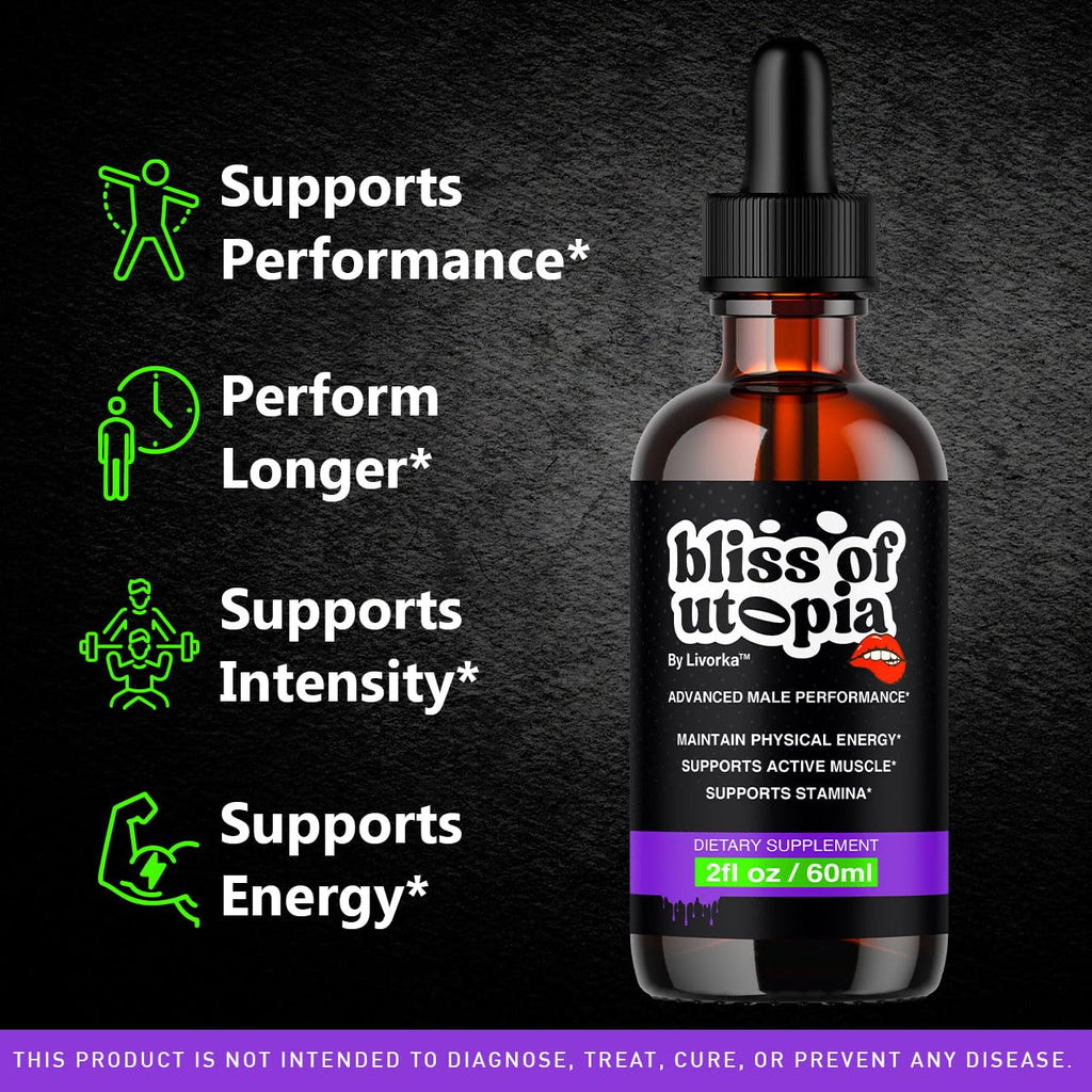 Bliss of Utopia Drops | Official Liquid Formula - Premium Energy Drops