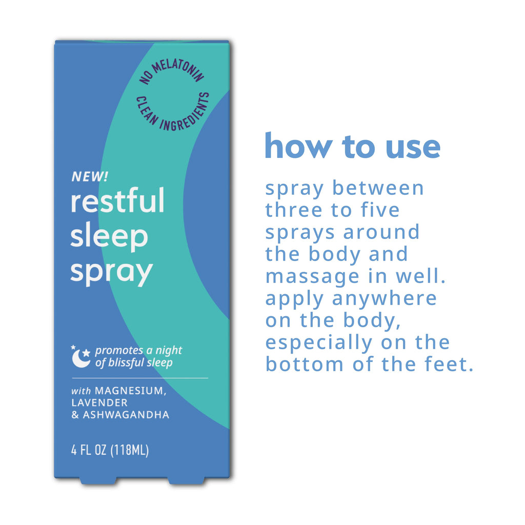 Blissful Sleep Spray with Magnesium, Lavender & Ashwagandha