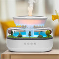 BLOIMP 250ML Essential Oil Diffuser – Rain Cloud Humidifier & Ultrasonic Drip Diffuser (White Grey)