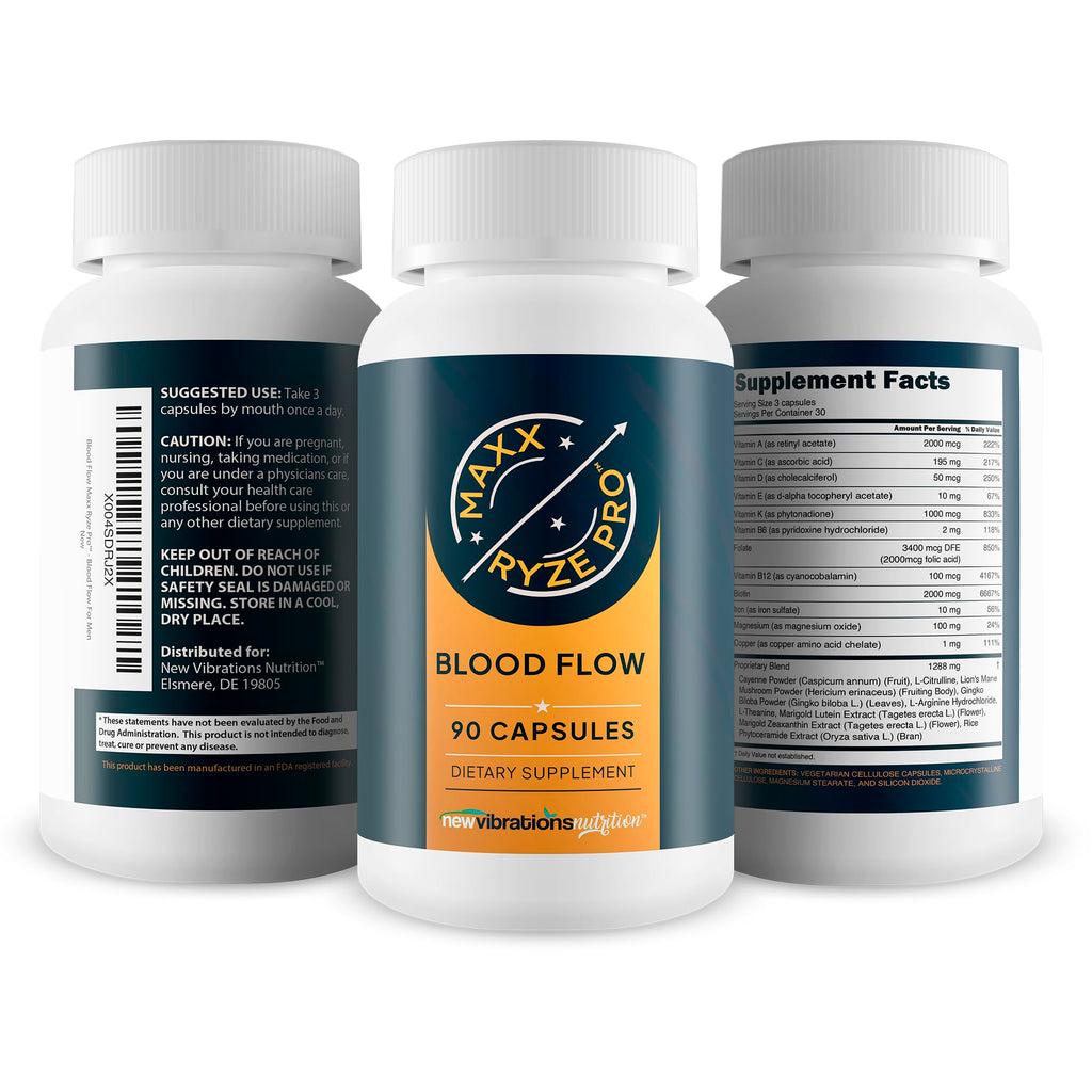 Blood Flow Maxx Ryze Pro – Best Blood Circulation Supplement for Men