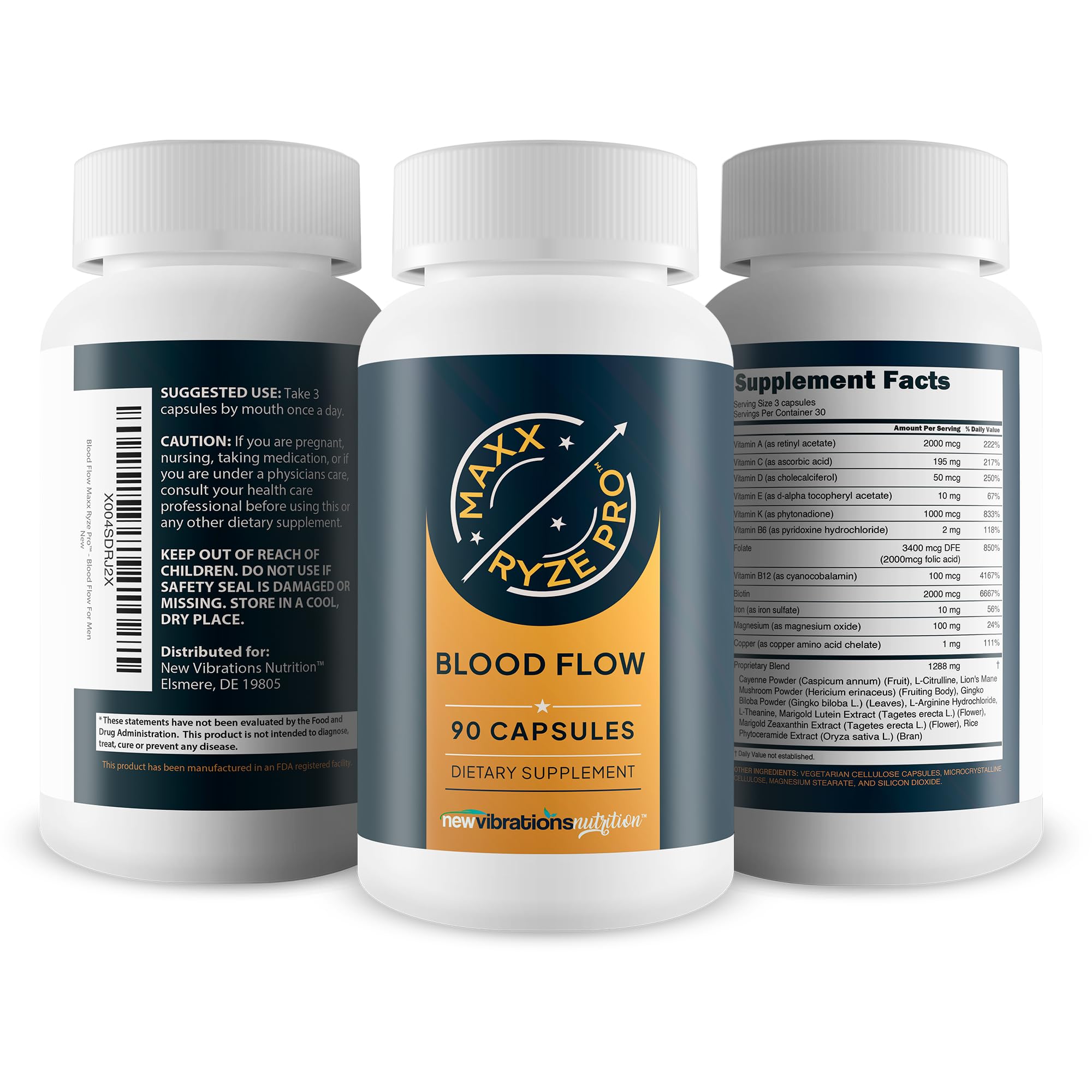 Blood Flow Maxx Ryze Pro – Best Blood Circulation Supplement for Men