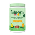 Bloom Nutrition Kids Greens Powder – Digestive Enzymes & Probiotics for Gut Health (Tropical Punch, 25 Servings)