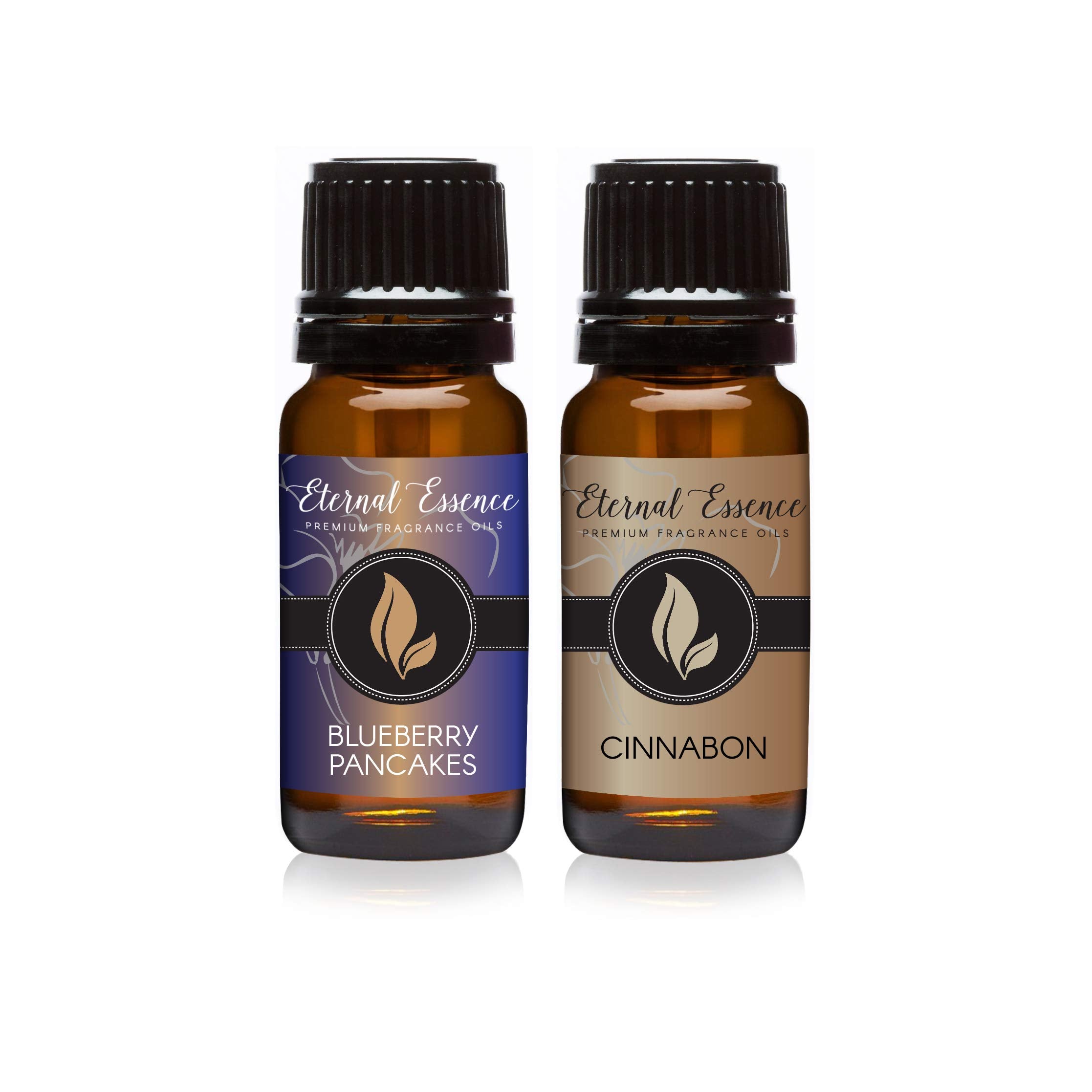 Eternal Essence Oils 2 Pack 10ml – Blueberry Pancakes & Cinnabon Fragrance Oils