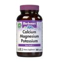 Bluebonnet Calcium Magnesium Potassium - 1000mg Calcium, 400mg Magnesium, 99mg Potassium - Vegan, Non-GMO, Gluten-Free - 180 Caplets