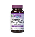 Bluebonnet Vitamin D3 5000 IU (125 mcg) – 120 Veggie Capsules | Strong Bones & Immune Support
