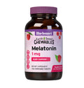 Bluebonnet EarthSweet Melatonin 1 mg Fast-Acting Chewables – Raspberry Flavor | Gluten-Free & Vegan
