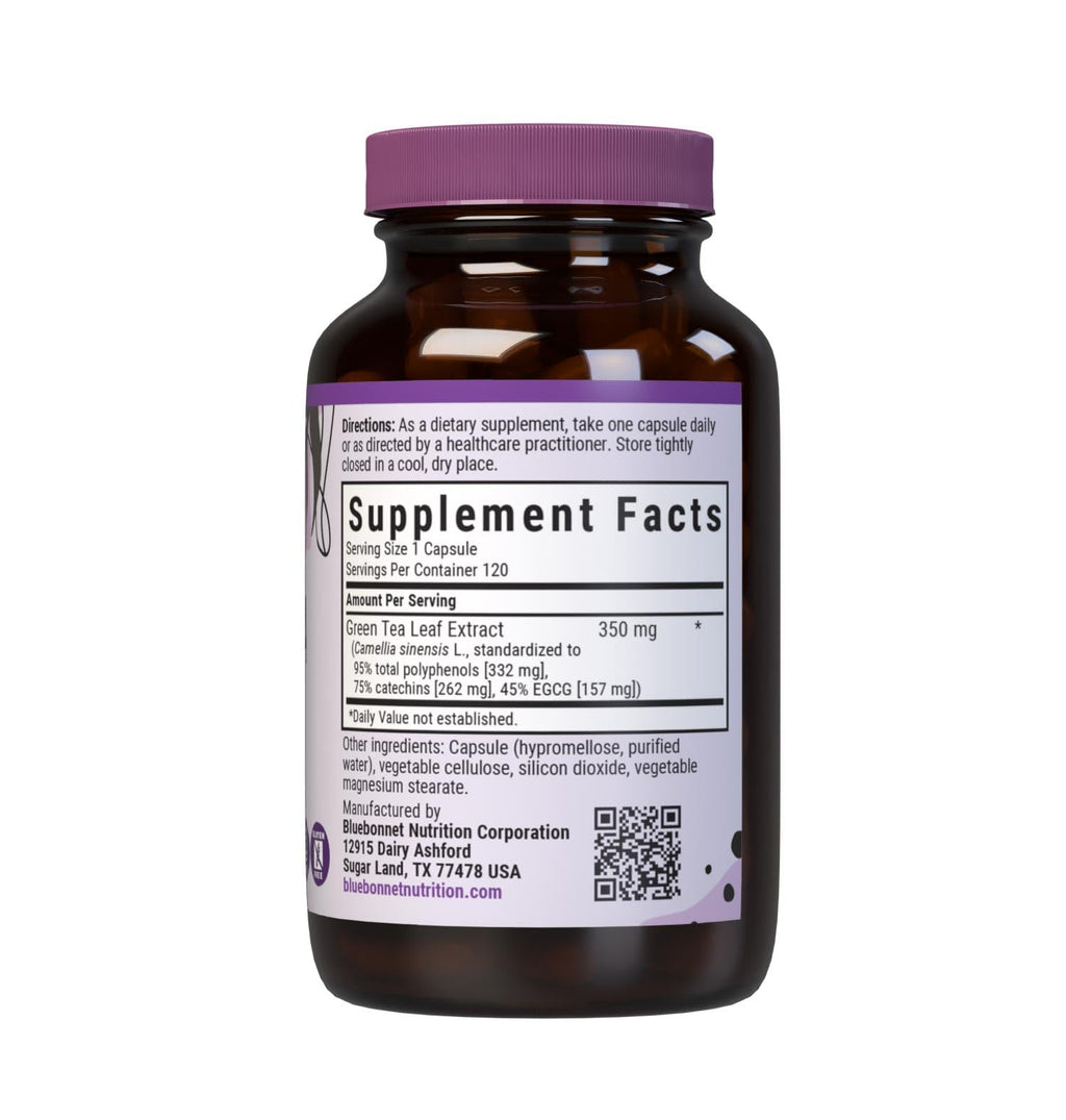 BlueBonnet EGCG Green Tea Leaf Extract Supplement – 120 Count