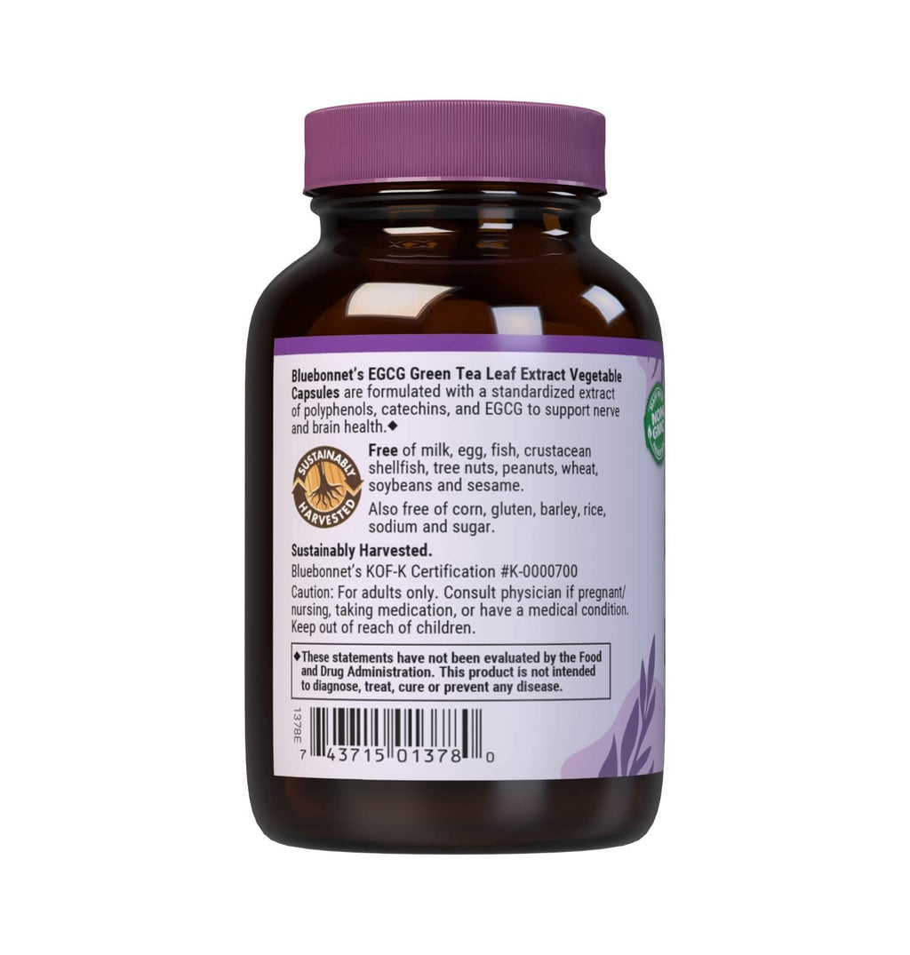 BlueBonnet EGCG Green Tea Leaf Extract Supplement - 60 Count