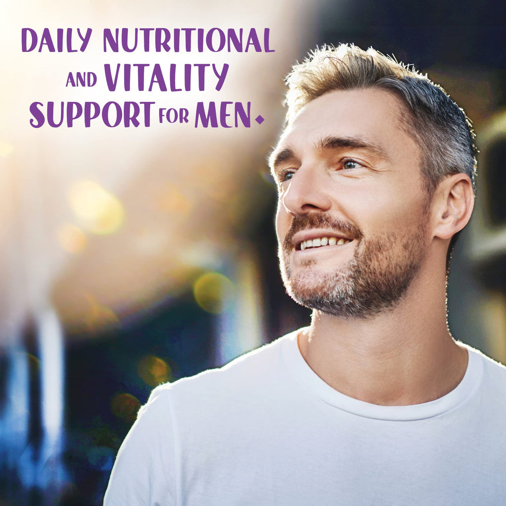 Bluebonnet Men's ONE 40+ Whole-Food Multivitamin - 60 Veggie Capsules