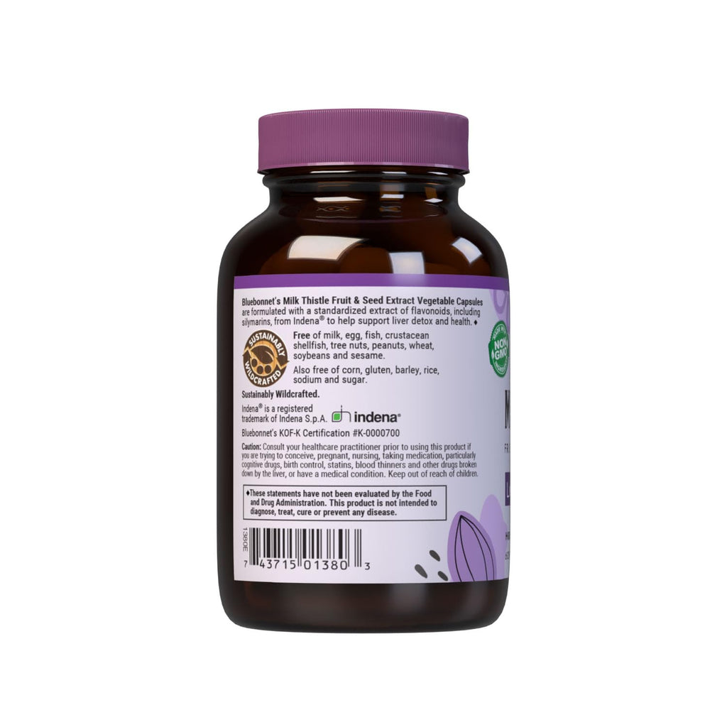 BlueBonnet Milk Thistle Fruit & Seed Extract - 60 Count | Liver Health