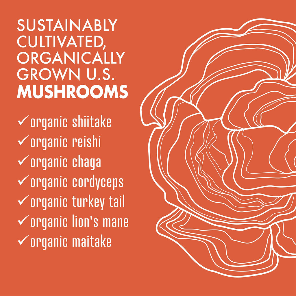 BlueBonnet Myco-7 Mushroom Defense - 60 Veggie Capsules | Immune Support