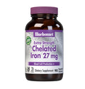 Bluebonnet Albion Extra-Strength Chelated Iron 27 mg – 90 Veg Capsules | Soy-Free, Gluten-Free, Non-GMO, Kosher, Dairy-Free, Vegan