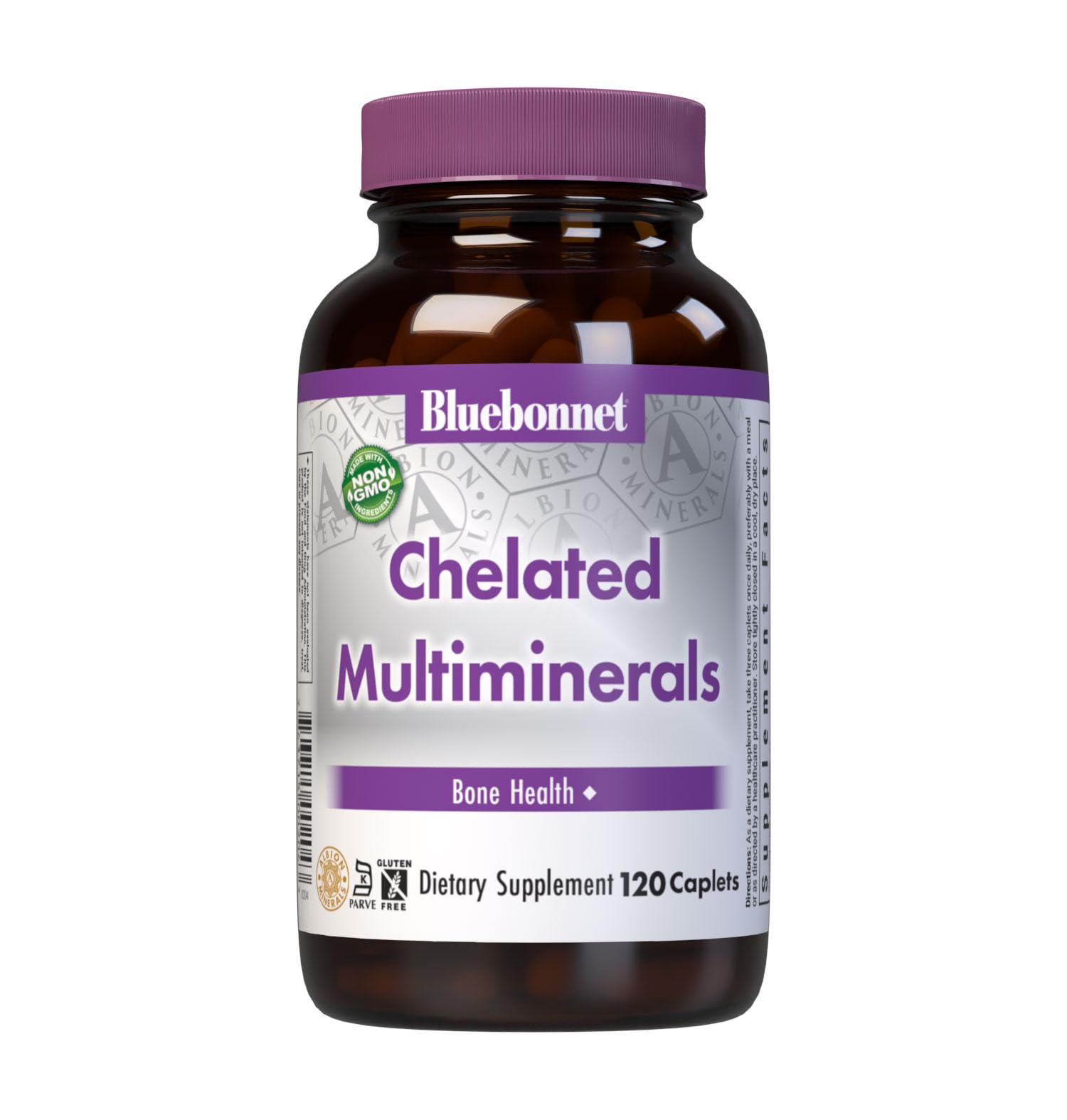 Bluebonnet Nutrition High Potency Chelated Multiminerals – Albion Chelated Minerals, Soy-Free, Gluten-Free, Non-GMO