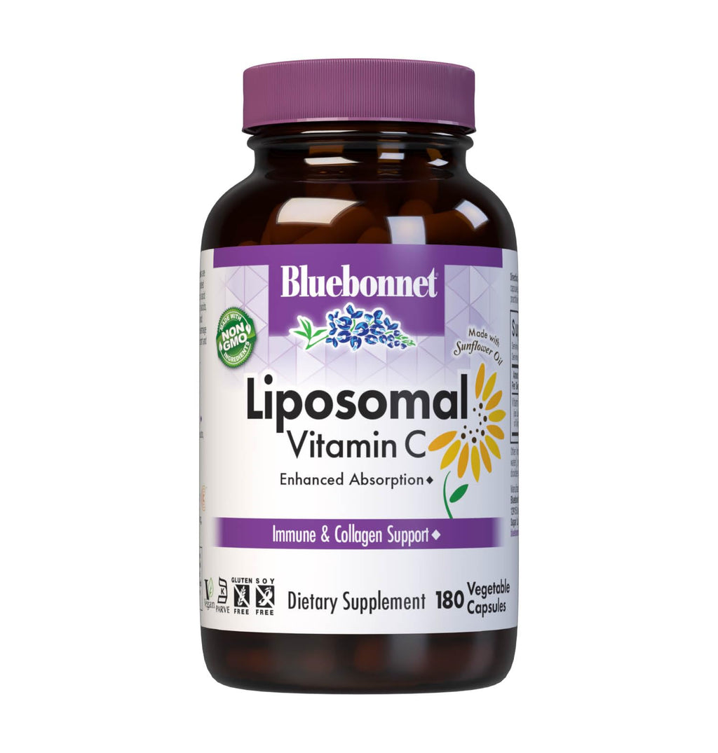BlueBonnet Nutrition Liposomal Vitamin C 1000 mg – Immune & Joint Support, 180 Veg Capsules