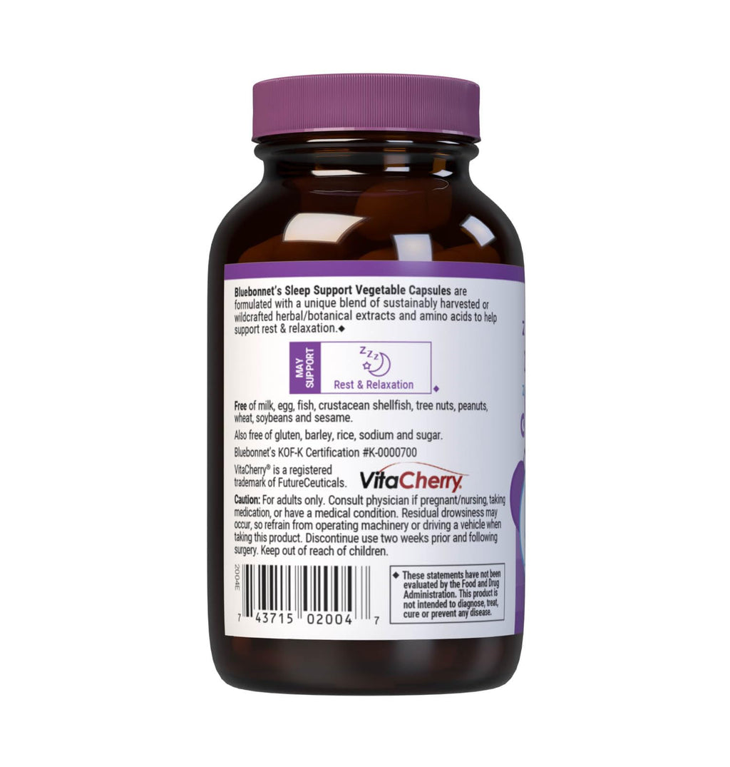 BlueBonnet Nutrition Targeted Choice Sleep Support – Whole Food-Based, Soy & Gluten Free