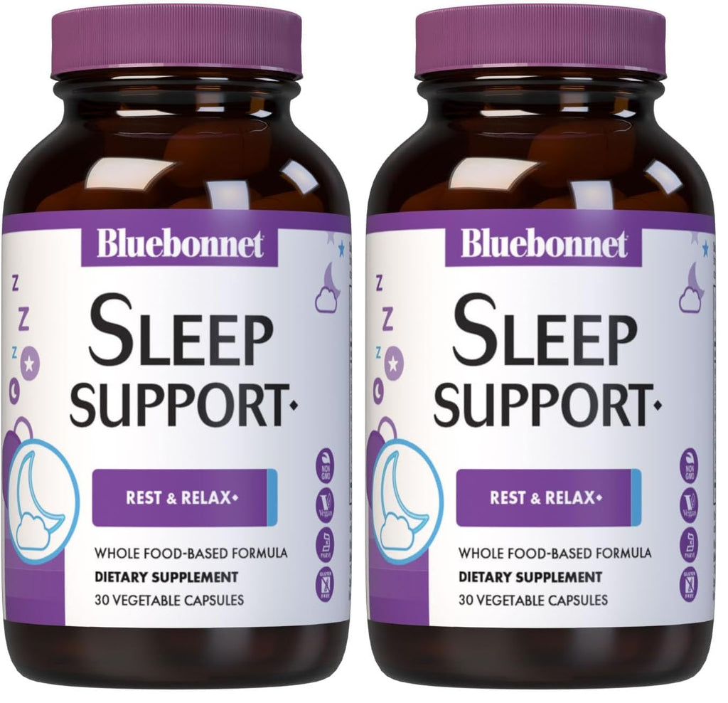 BlueBonnet Nutrition Targeted Choice Sleep Support – Whole Food-Based, Soy & Gluten Free