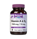 Bluebonnet Vitamin A & D3 25,000 IU/1,000 IU - Eye Health & Immune Support