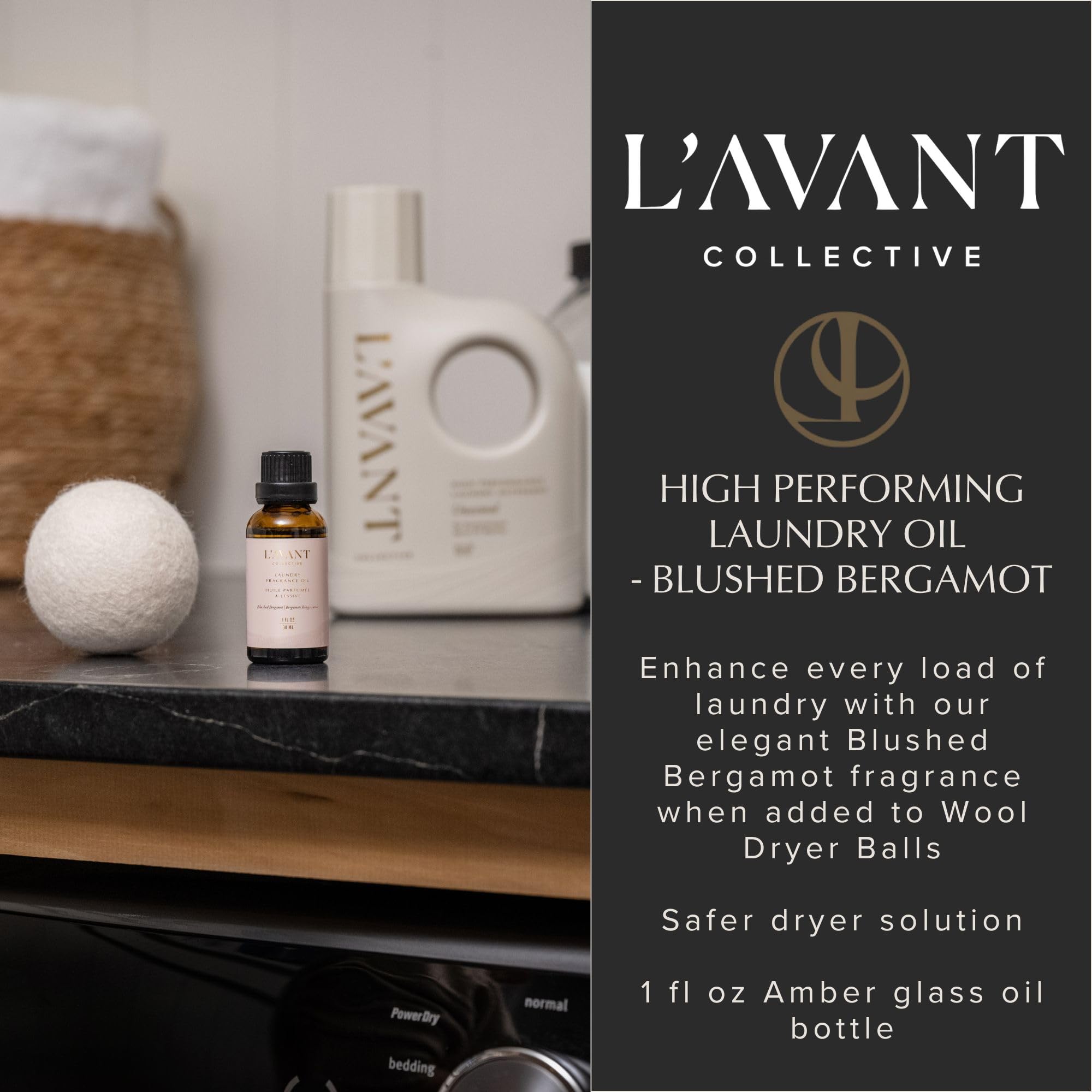 L’Avant Collective – Essential Oils for Laundry | Blushed Bergamot Oil
