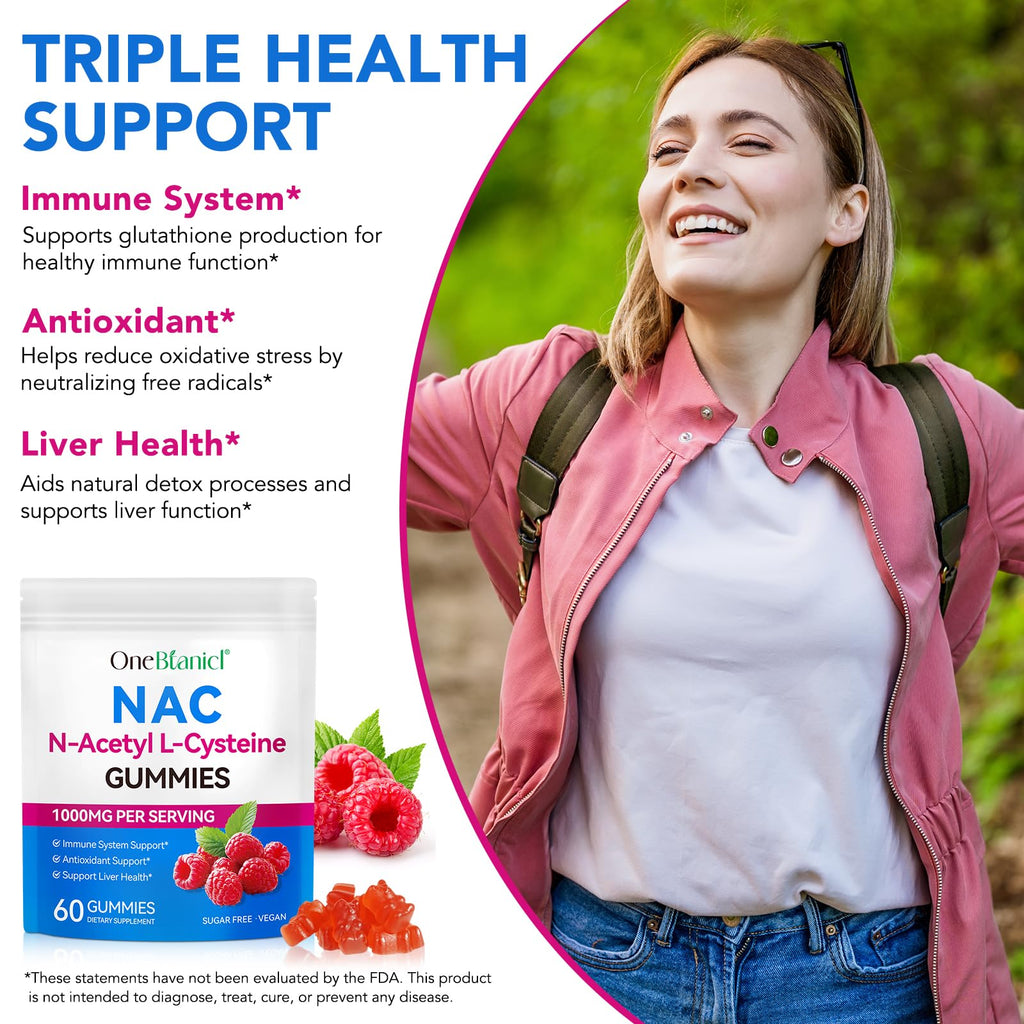 bnHUlMXw NAC Gummies 1000mg – NAC for Immune & Liver Health